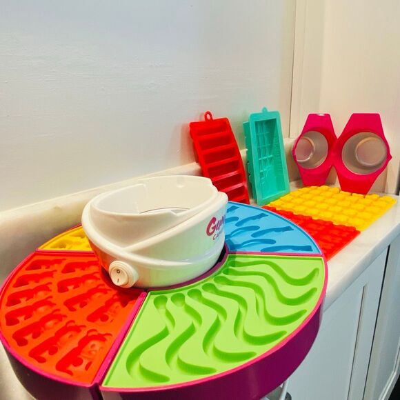 Nostalgia Gummy Candy Making Kit With 4 Silicone Mold Trays Bundle Multicolor OS - Picture 12 of 16